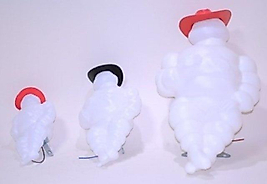 Orta Boy Işıklı Michelin Bebek - Lastik Adam Maskotu