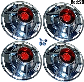 Fırfır SS Oval KOD:20 Takım/ 4 Ad.