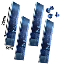 Piramit Fırfır Orta Boy (25cm) Takım - 4 ad.