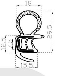 Borulu Fitil Yanaklı / Metre