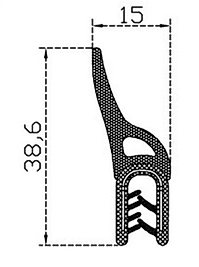 Saclı Etekli Fitil / Metre