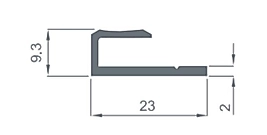 Formika Kenar Alüminyumu / Metre