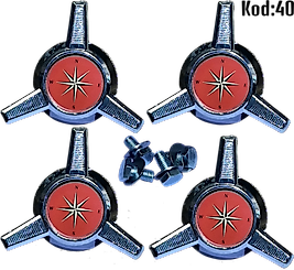 Fırfır 3 Kanat Mustang ES40 Takım - 4 ad.