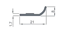 Dip Çıtası Alüminyumu / 5 Metre