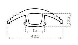 Koltuk Montaj Fitili 10181 / Metre