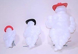 Orta Boy Işıklı Michelin Bebek - Lastik Adam Maskotu