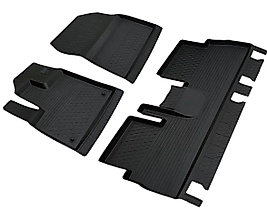 Fiat Doblo Refref 4D Havuzlu Kauçuk Paspas 2023 ve Üstü Siyah