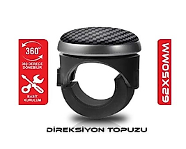 Direksiyon Topuzu 360° Dönerli Kırmızı / Mavi